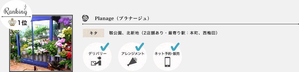 Planage(プラナージュ) キタ 靱公園、北新地(2店舗あり・最寄り駅:本町、西梅田)