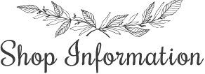 Shop Information